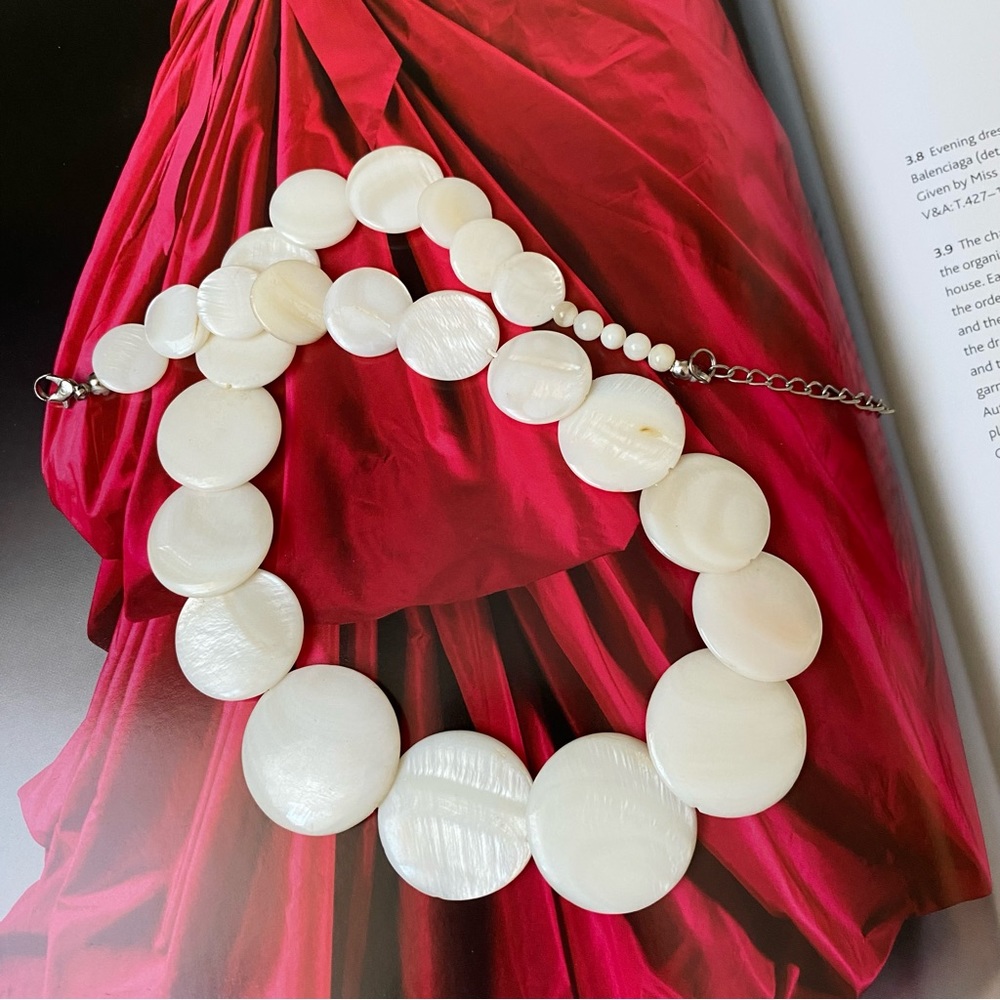 Natural stone necklace